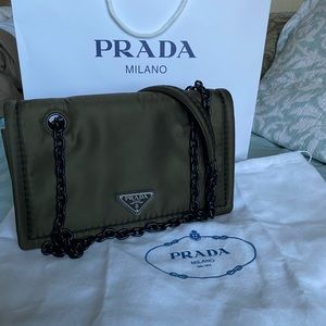 Prada Tessuto Chain bag